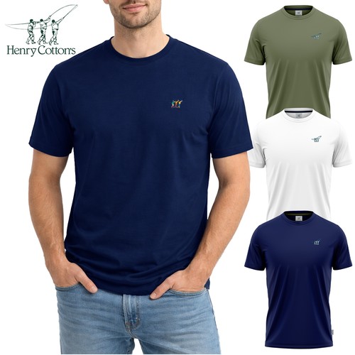 Herren shirt kurzarm henry - herren,