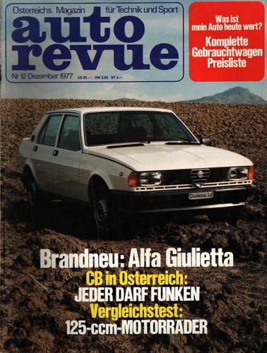 Zeitschrift auto revue - zeitschrift,