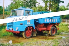 Zirkus-Foto DDR Oldtimer VEB IFA Oldtimer LKW W 50 Zugmaschine Circus Probst
