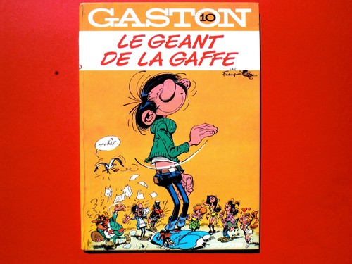 Dupuis comic 1974 gaston - gaston,