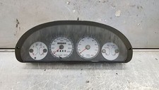 Tacho Kombiinstrument 240km/h 145Tkm Weiß GT Fiat 176 Punto