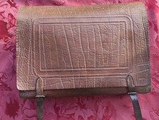 Alter Leder Schulranzen