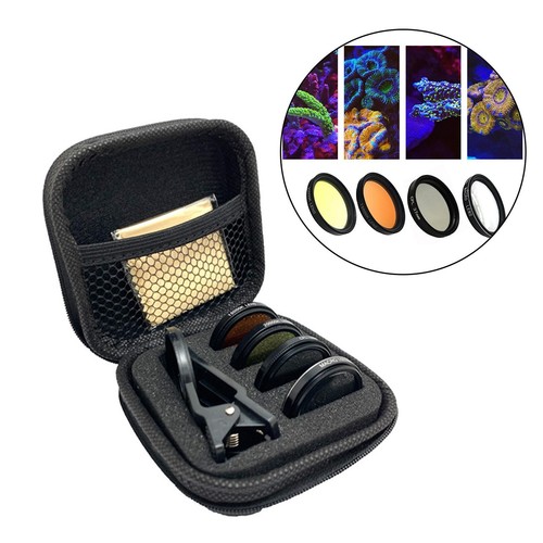 Coral lens filter - kits, view