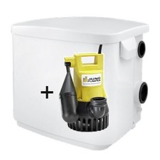 Jung Hebeanlage Hebefix mit U3KS Pumpe Kleinhebeanlage