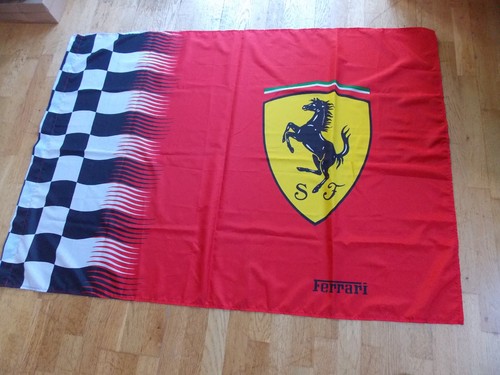 Ferrari volle grösse flagge - ferrari,