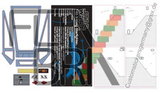 Aufkleberbogen Stickerbogen