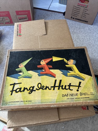 Vintage brettspiel fang - fang, den