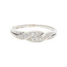 Diamantring Weißgold 585/000