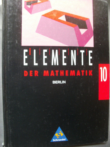 Schulbuch berlin elemente - berlin,