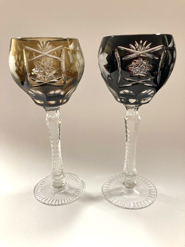 Weinglas glas annahütte - glas,