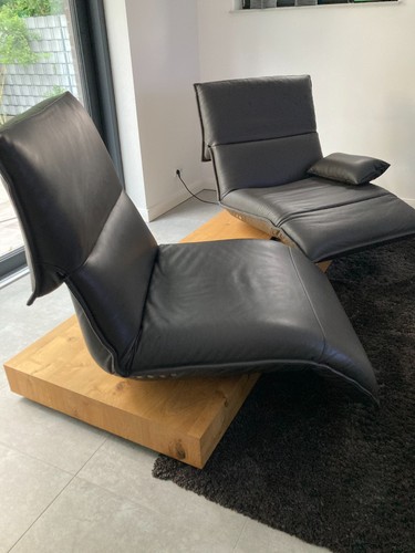 Koinor sessel mit holzsockel - sessel,