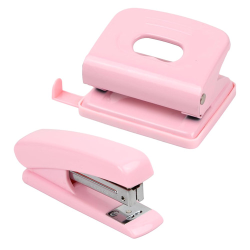 Locher tacker set rosa - tacker, büro