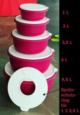 TUPPERWARE Rührschüssel Pro Set einzeln Peng Hefeteig Schüssel Germteig Ersatzde