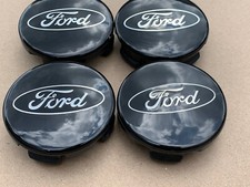 Original Ford Radkappen Radnaben Radzierblenden Felgen deckel Abdeckung Schwarz
