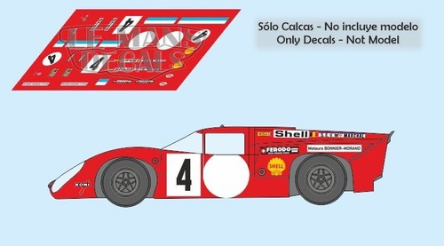 Decals lola t70 - decals, mkiii