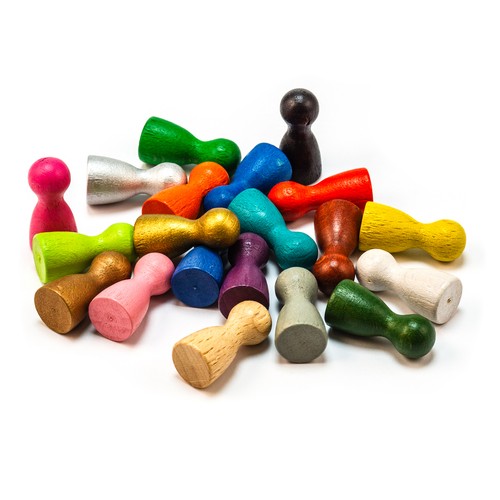 100 halmakegel spielfiguren - 2-100,