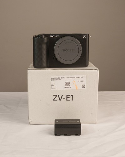 Sony vollformat vlogging - zv-e1,
