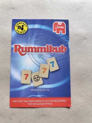 Jumbo rummikub spielregeln - rummikub,