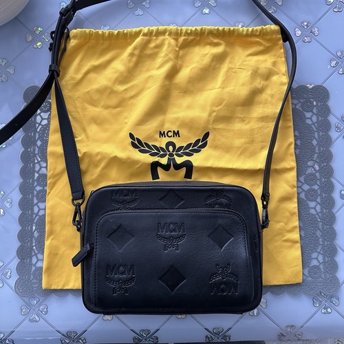 Mcm umhängetasche schwarz - umhängetasche,