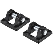 63x63x32mm Luftzylinder Stab Drehgelenk 2Pack Pneumatik Einbau Heckteile Schwarz