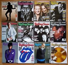 12x Rolling Stone 2016 Jahrgang Musik Rock Zeitschrift Sammlung Hefte Sammlung