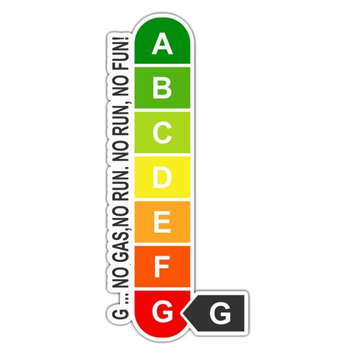 Aufkleber energieeffizienz - aufkleber, g