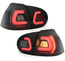 LIGHTBAR LED RÜCKLEUCHTEN FÜR VW GOLF 5 V 03-09 SCHWARZ LINKS RECHTS HECKLEUCHTE