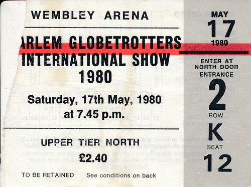 Basketball ticket 1980 - -,