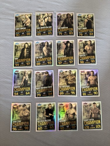 Topps wwe slam attax evolution - wwe,