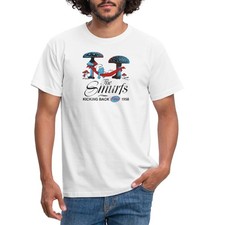 Schlümpfe Retro Design Mit