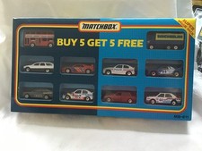 MATCHBOX MB 811 10 VEHICLE GIFT SET WITH SKODA - SEALED ( UNOPENED )