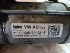 Anlasser Valeo Audi A3 2,0 TDI