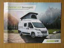 Hymercar Serengeti FIAT Ducato Wohnmobil Van Prospekt