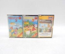 MC Hörspielkassetten Heidi Konvolut Folge 2+3 & Heidi´s Rückkehr