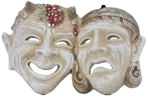 Maske komödie und tragödie - komödie,