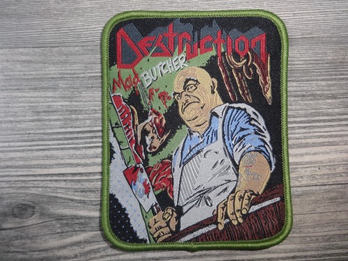 Woven patch thrash - woven,