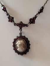 Jugendstil  Silber Kette