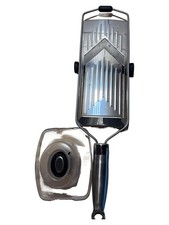 Rösle Gemüsehobel Käsehobel Mandoline Silber Edelstahl 46cm