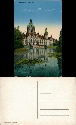 Ansichtskarte hannover altes - ansichtskarte,