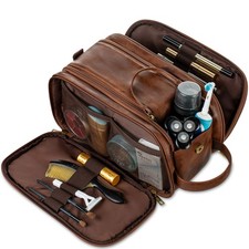 Kulturbeutel Herren - Reise Kulturtasche - wasserdichte Wasch- & Rasiertasche