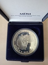 Gedenkmünze Berlin 9.Nov.1989-  Deutschland Einig Vaterland in Münzkapsel