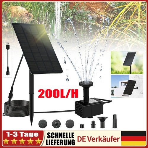 Solarpumpe brunnen 5w - solarpumpe,