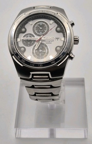Seiko panda dial chronograph - seiko,