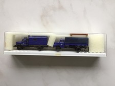 Brekina H0 9014 Magirus Gerätewagen + MAN LKW Pritsche/Plane "THW" 1:87 in OVP