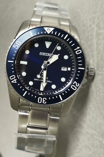 Seiko prospex blue - seiko, solar