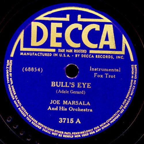 Joe marsala orch bull s - joe, orch.