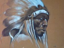 ?INDIANER Foto vom Original Gemälde vom KUNST MALER Heribert Elzer Andernach 