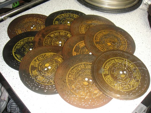 Symphonion platten 5cm - symphonion, 19,5cm