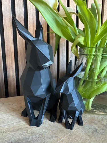 Deko osterhase low - cm,