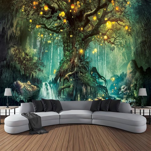 Magische wald baum lampe - magische,